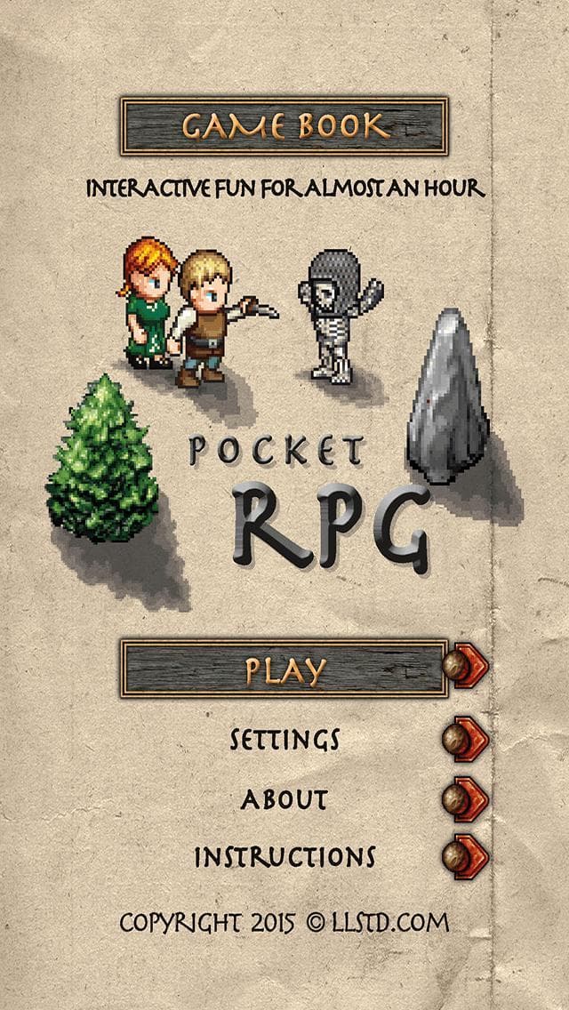 Gamebook: Pocket RPG screenshot 2