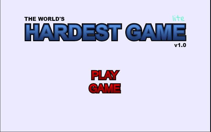 Worlds Hardest Game