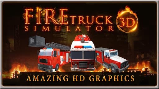FIRE TRUCK SIMULATOR 3D screenshot 2