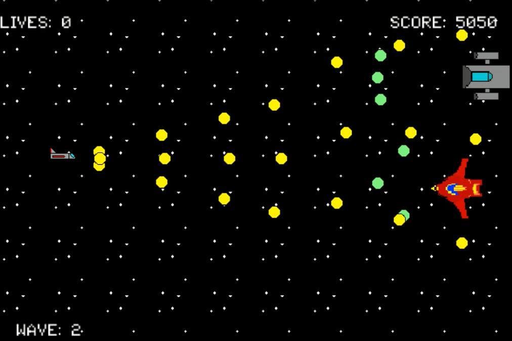 Space Fighter HTML screenshot 2