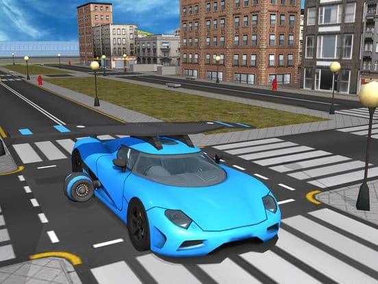 Flying Vehicle Driver Simulator 3d screenshot 3