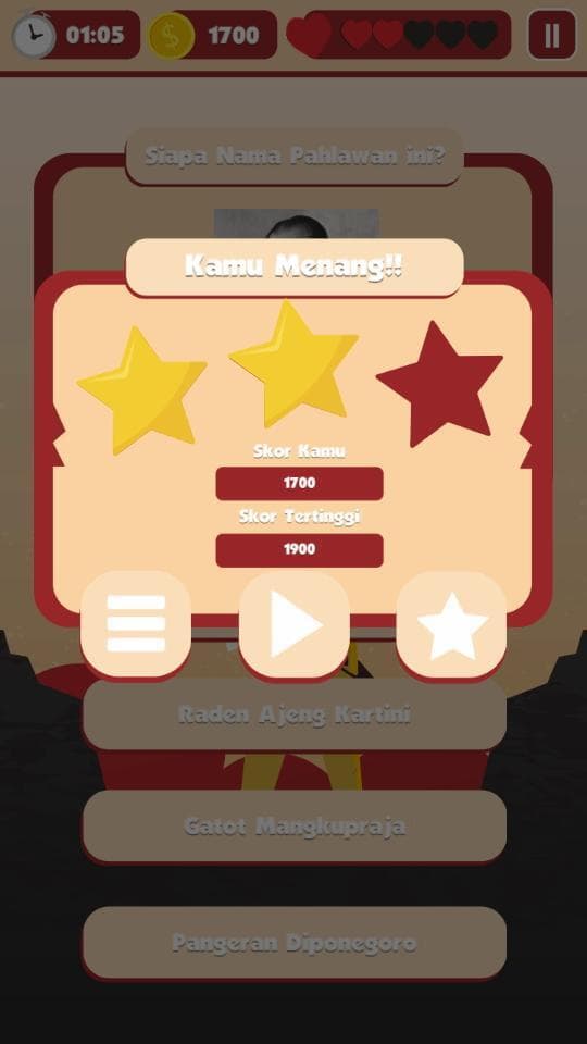 Tebak Nama Pahlawan Indonesia screenshot 4