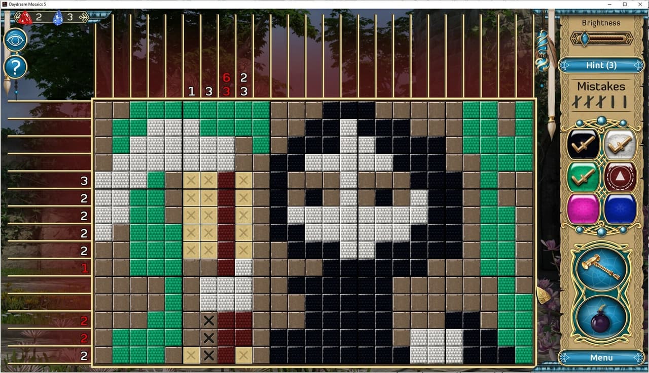 Daydream Mosaics 5: Crimson Veil screenshot 3