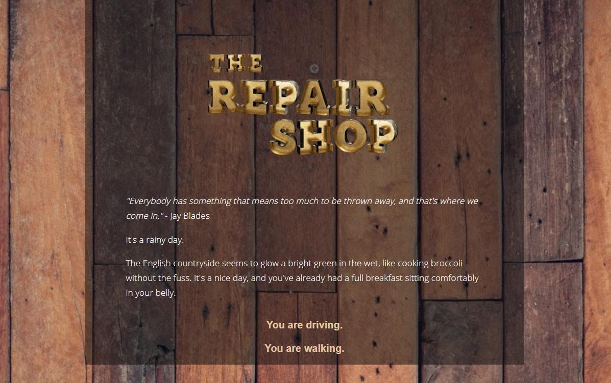 The Repair Shop DeMake