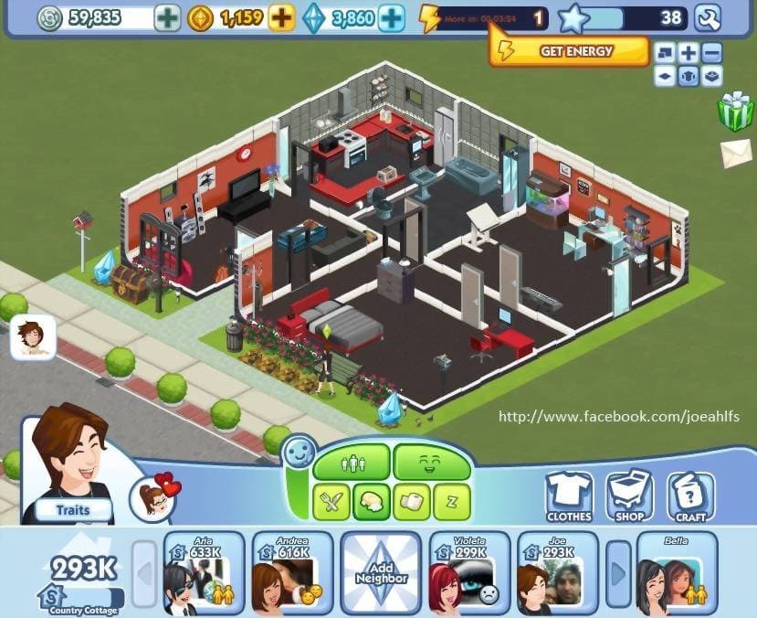 The Sims Social screenshot 4