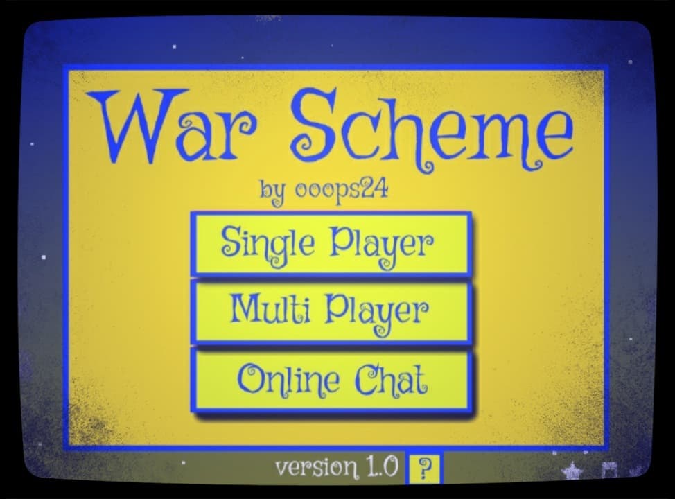 War Scheme