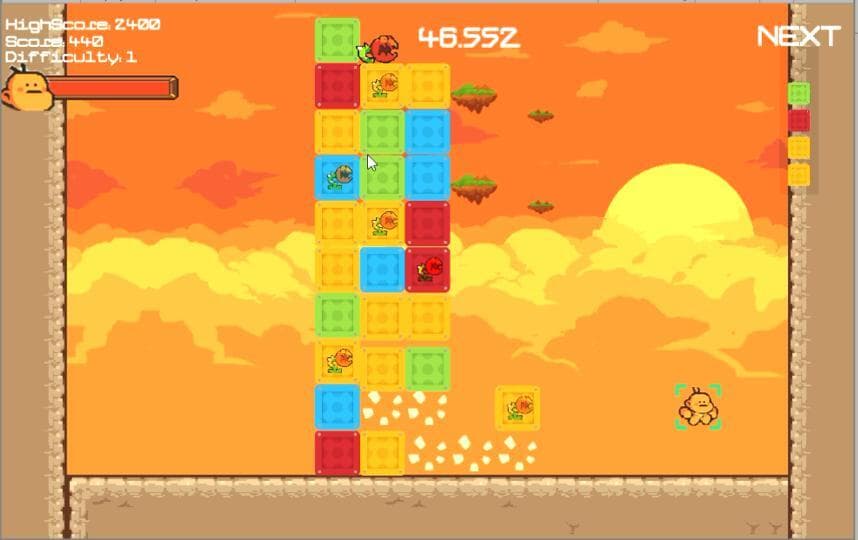 Puzzle Panic! (Prehistoric) screenshot 2