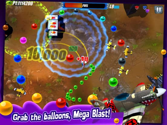 SpinnYwingS - One Tap Flying and Balloon Grabbing! screenshot 3