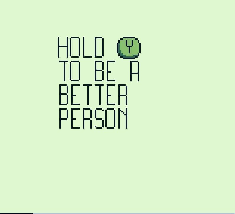 Be a better person