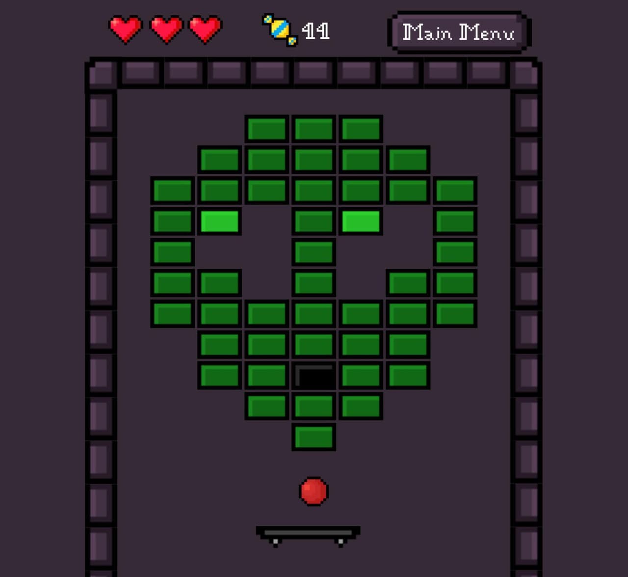 Arkanoid Clone (Nico) screenshot 4