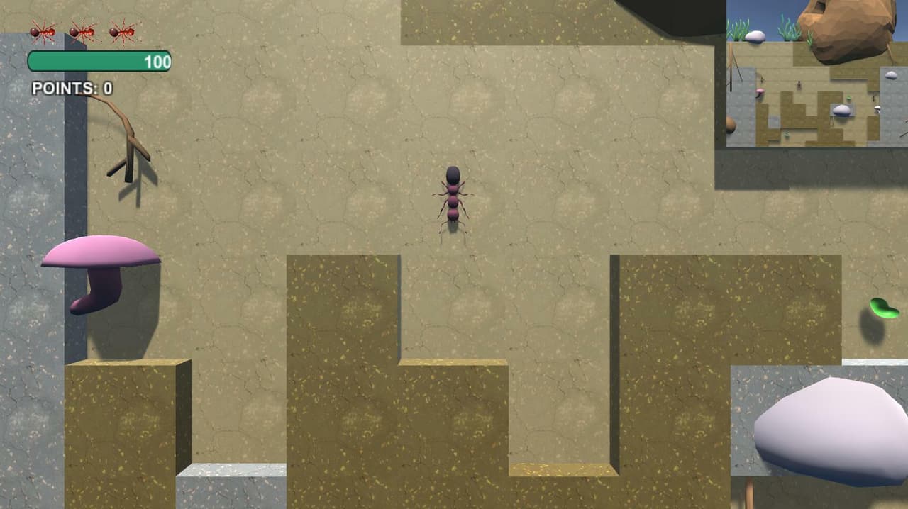 Through the Anthill - LD48 screenshot 3
