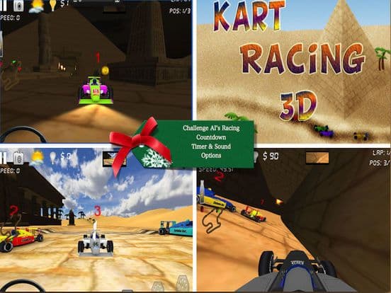 Kart Racing 3D Heated Car Race Game screenshot 5