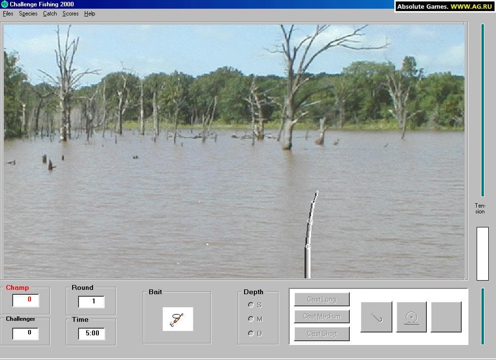 Challenge Fishing 2000 screenshot 2