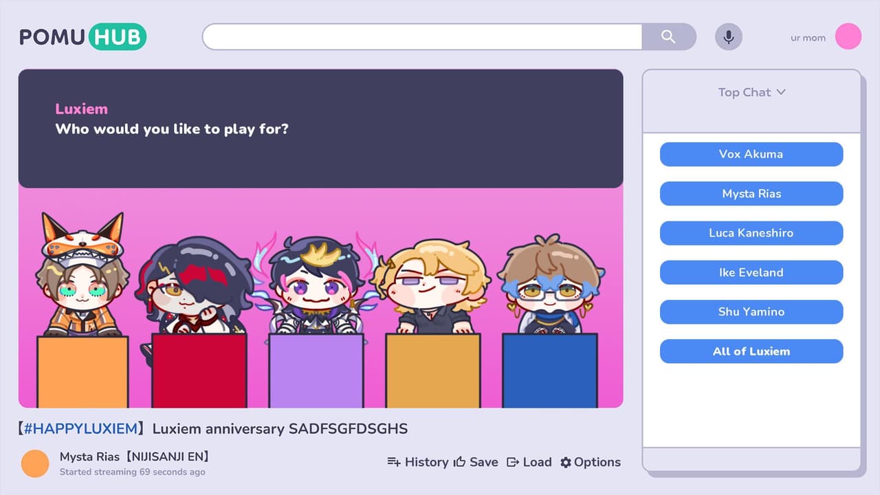 Quiz DeLux: A Luxiem Gameshow Game screenshot 2