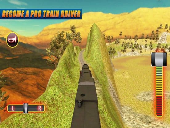 Train Driving: Mountain Touri screenshot 2