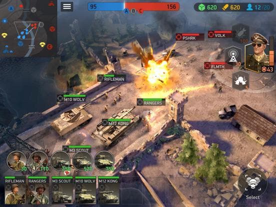 World War Armies: WW2 PvP RTS screenshot 3