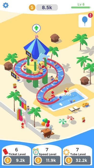 Idle Aquapark screenshot 3