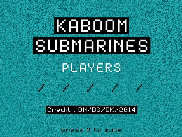 living in a kaboom submarine