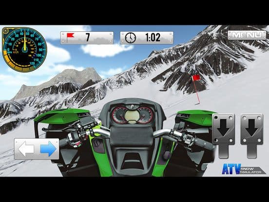 ATV Snow Simulator screenshot 2