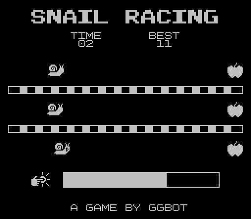 Snail Racing (GGBot) screenshot 2