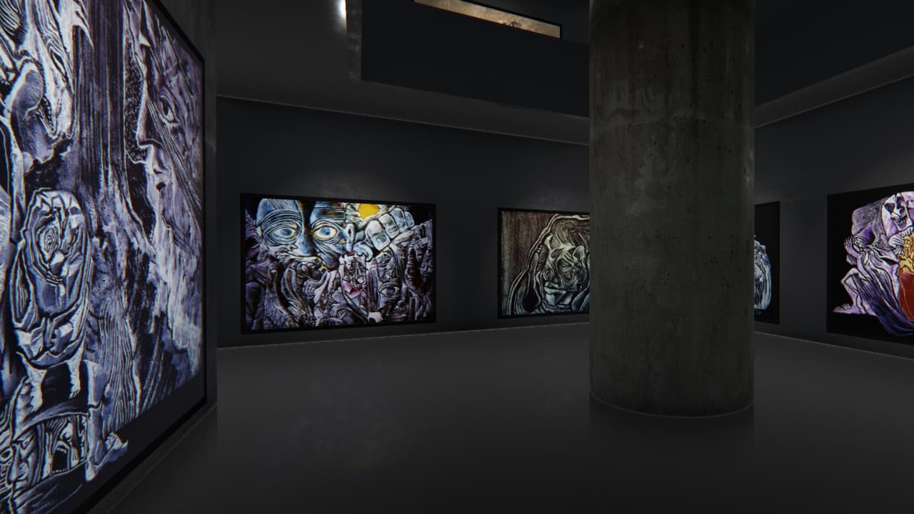 Dieter Theuns Exhibition 2021 screenshot 2