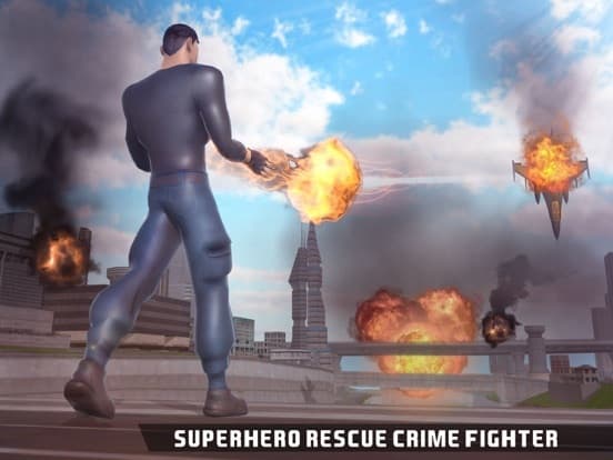 Superhero Crime Fighter Rescue – Super Power Hero