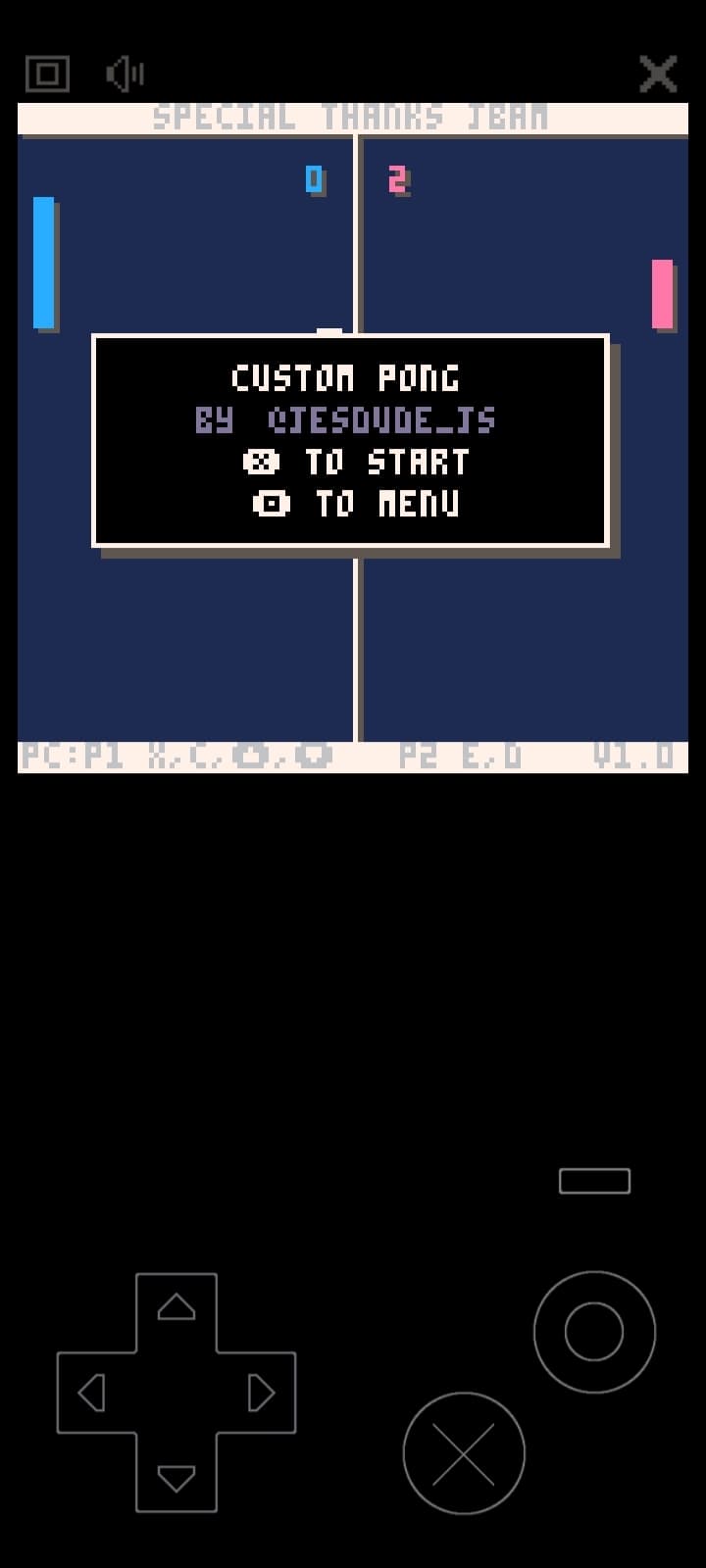 Custom Pong (Jesdude)