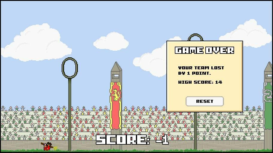 Flying Wizard Broomstick Game