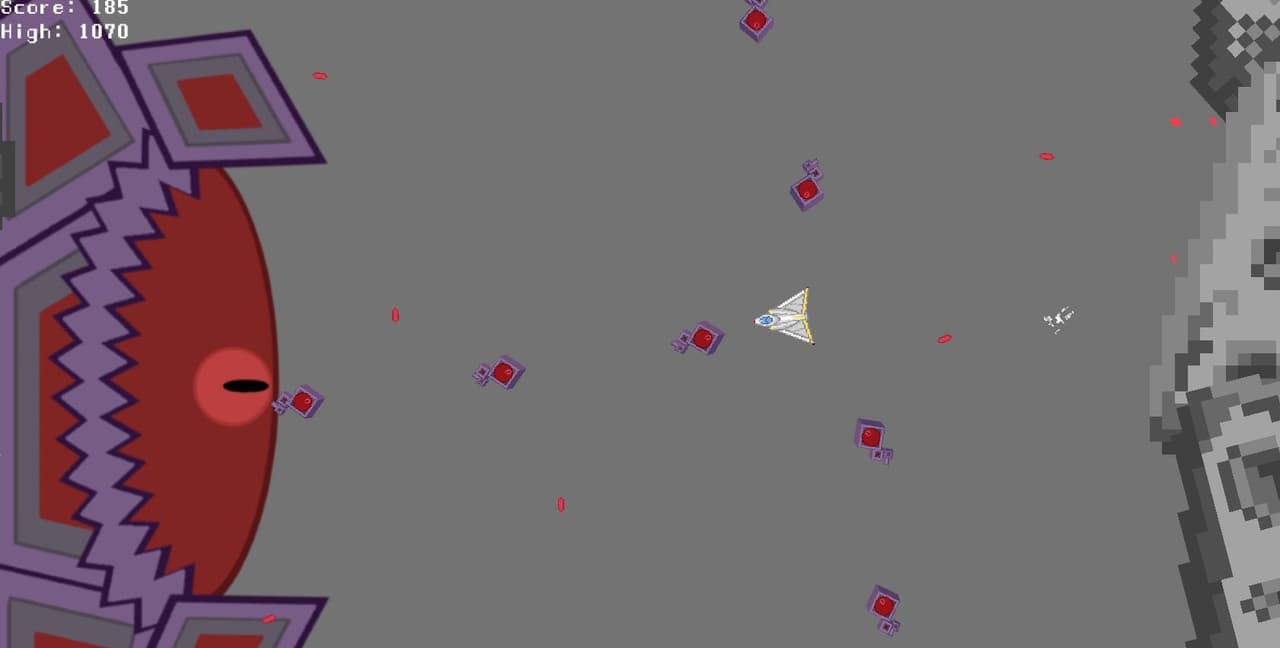 Space Destroyer (neongray)