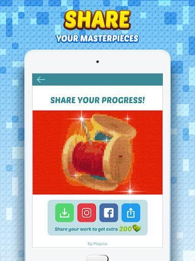 Cross Stitch - Color by Letters Pixel Art Game