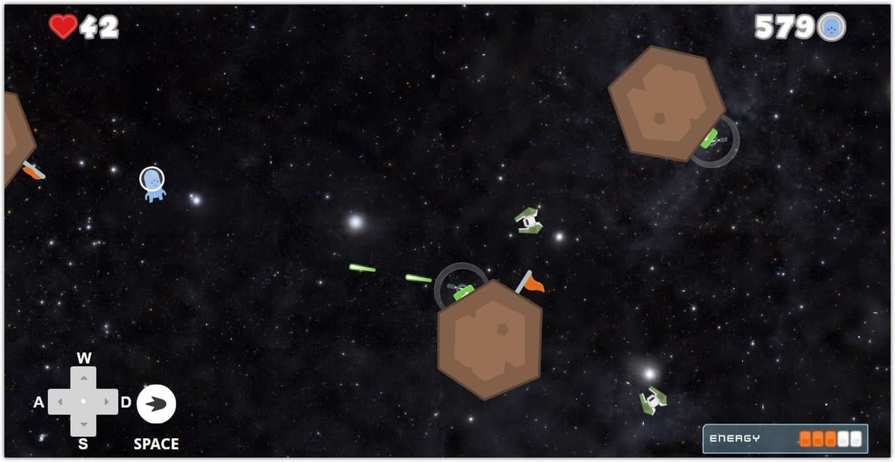 Floating Alien Guy (GameMaker)