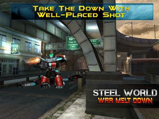 Steel World War Melt Down: Ultimate Robots Fighting screenshot 5