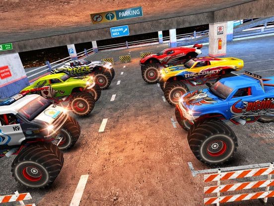 Multi Storey Monster Truck Parking Simulator 2017 screenshot 4