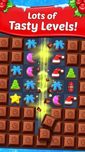 Christmas Cookie - Santa Clauss Match 3 Adventure screenshot 6