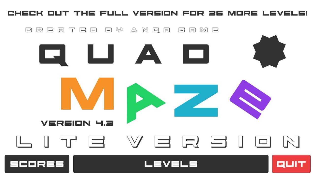 Quad Maze Lite V4.4 Linux screenshot 2