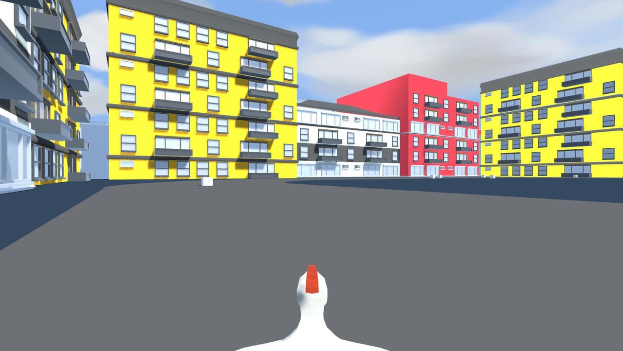 CHICKEN CROSS ROAD (WhitbyGames) screenshot 3