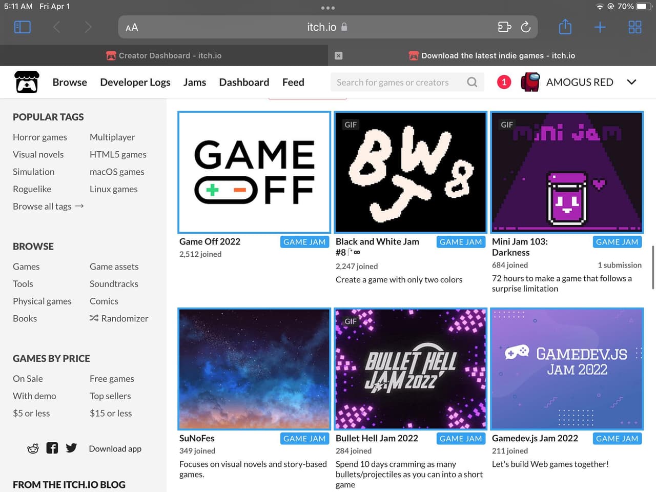 Itch.io Inside Of Itch.io