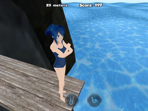 Cliff Diving 3D Free screenshot 3
