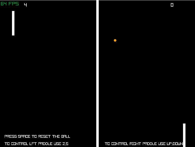 Pong game (chrony)