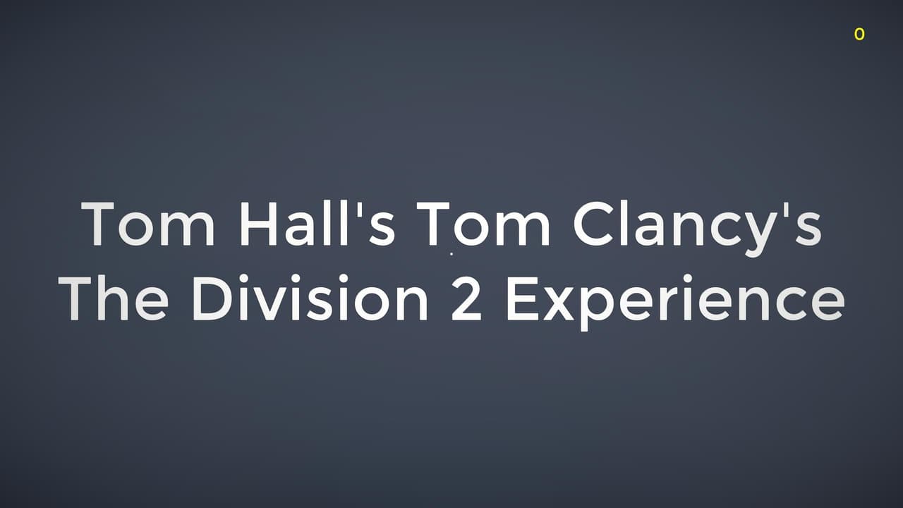 Tom Halls Tom Clancys The Division 2 Experience screenshot 2