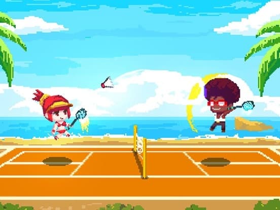 Pixel Cup Badminton screenshot 2