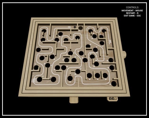 WOODEN LABYRINTH