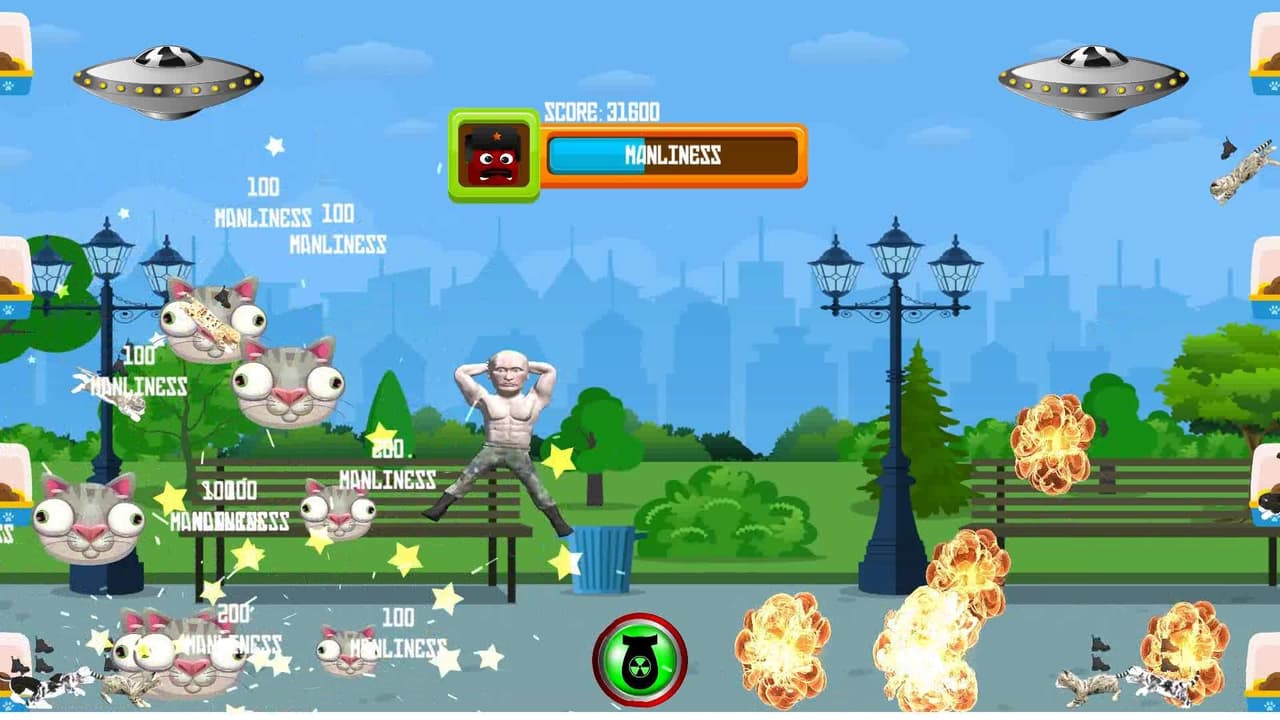 Kicking Kittens: Putin Saves The World screenshot 4