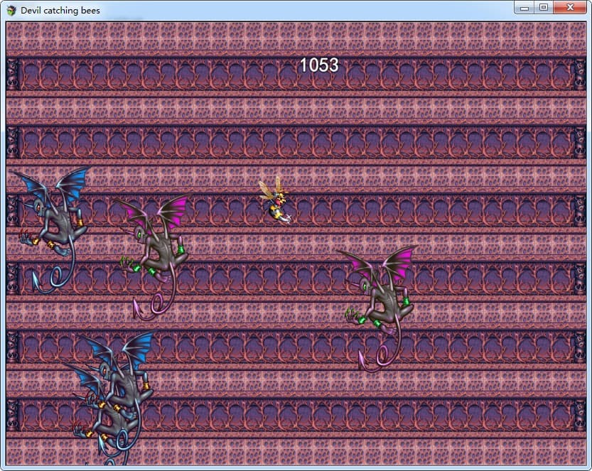 Devil_catching_bees