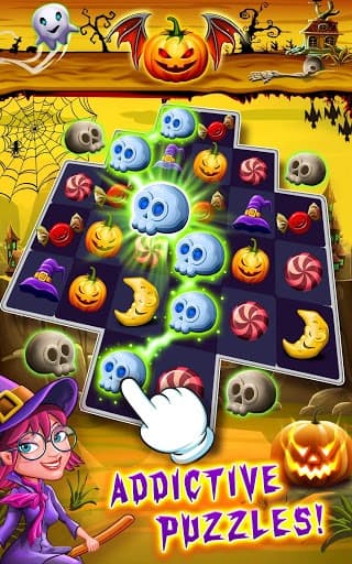 Witch Connect - Match 3 Puzzle Free Games screenshot 2
