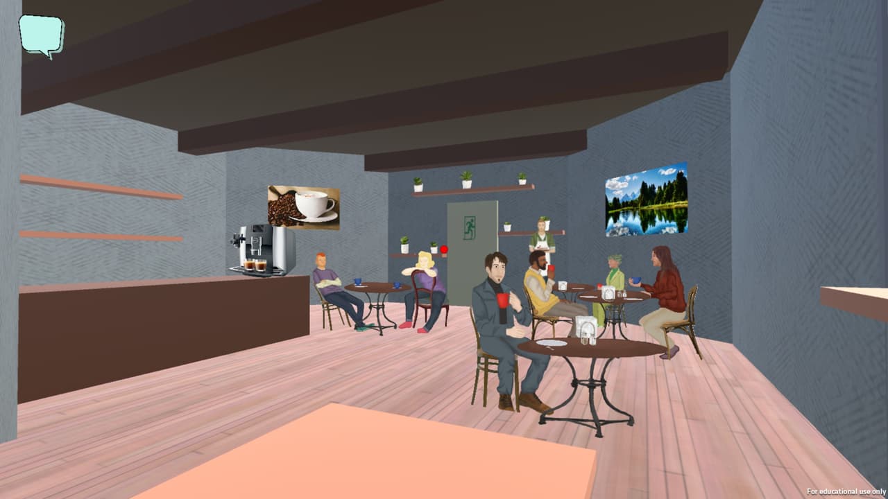 At a cafe with your best friend screenshot 3