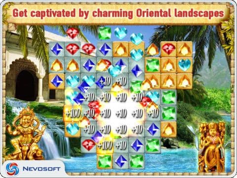 Pantheon: jewel matching puzzle screenshot 2