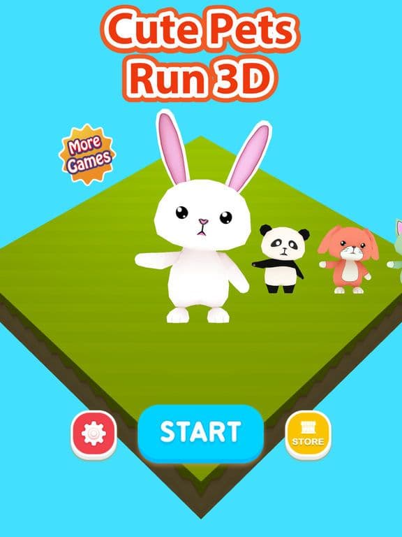Cute Pets Run 3D screenshot 4