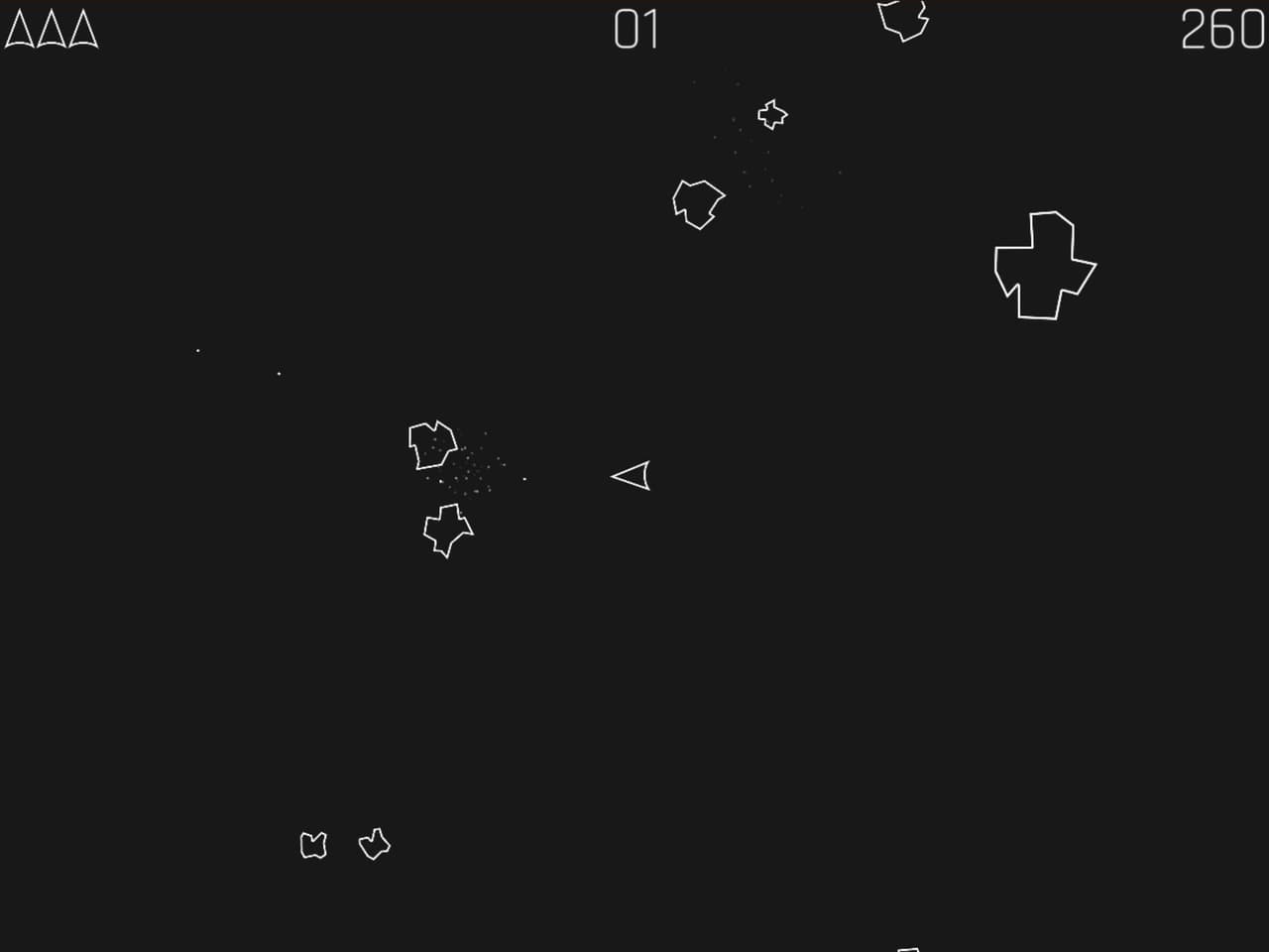 ASTEROIDS REVISITED v0.1 screenshot 3