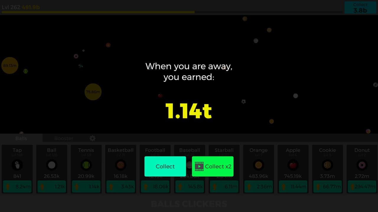 Balls Clicker: An OK FREE Mobile Port screenshot 2